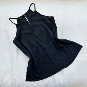 TwentyFourSeven - (Size XS) Women's Spaghetti Strap Keyhole Cutout Tank Top